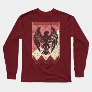 Three Houses Black Eagles Banner Emblem Long Sleeve T-Shirt